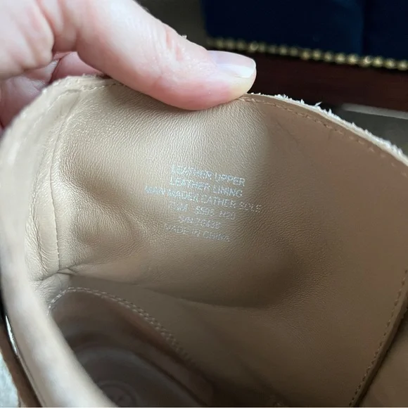 Tory Burch Tan Suede Leather Boots - Picture 6 of 8